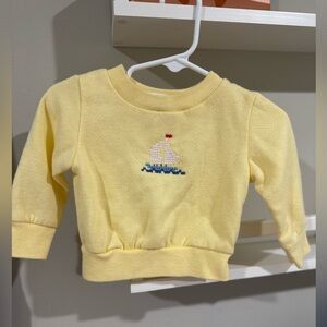 Vintage sailboat‎ crewneck